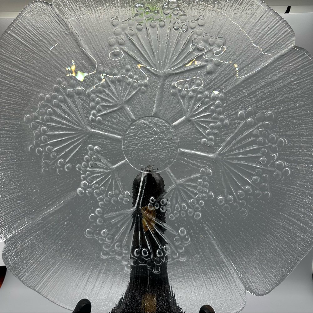 Floriform Dansk 13” Platter Mid Century Modern
